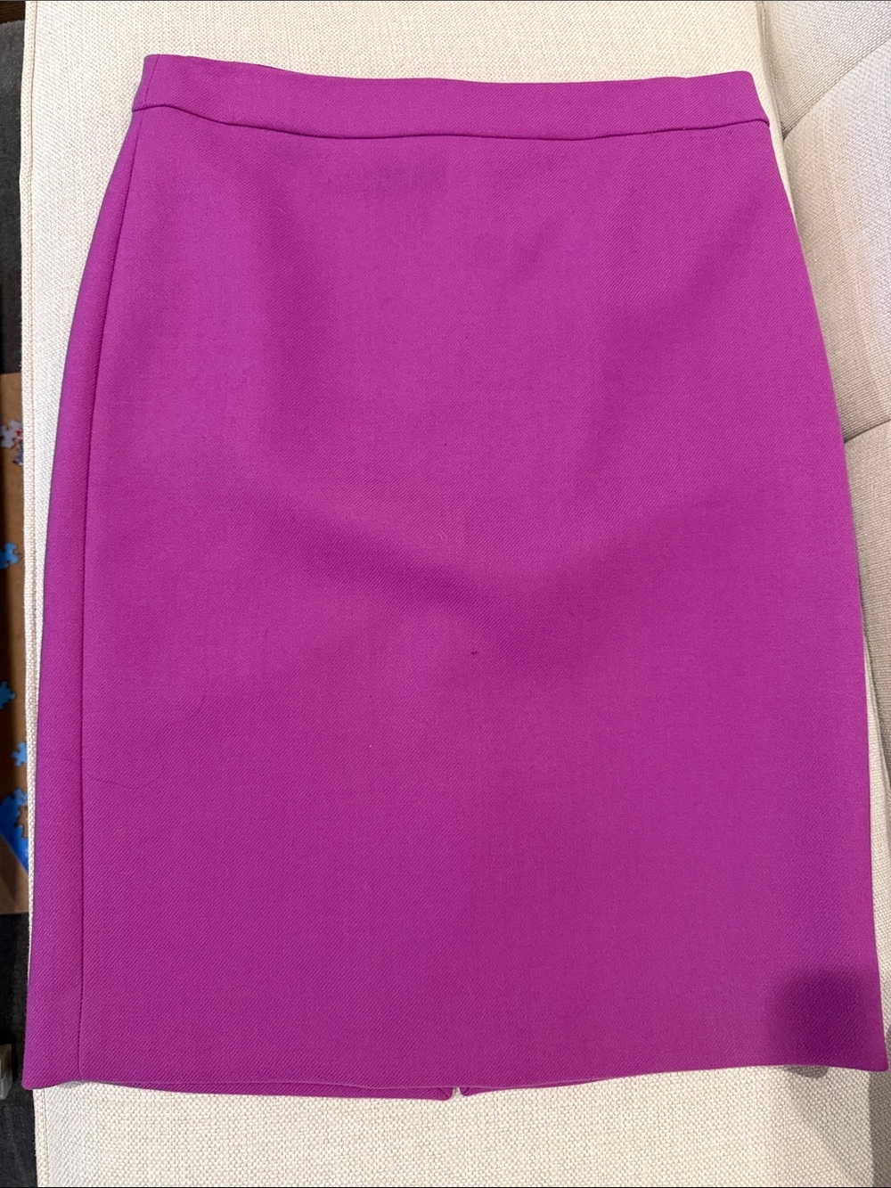 J. Crew Vibrant Magenta Pencil Skirt